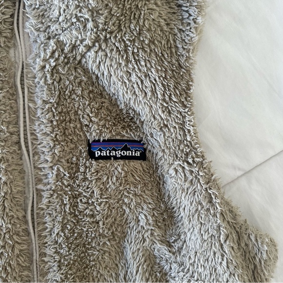 PATAGONIA Los Gatos Sherpa Fleece Vest | Women’s, Beige/Tan, XS | Like New! - Picture 8 of 11
